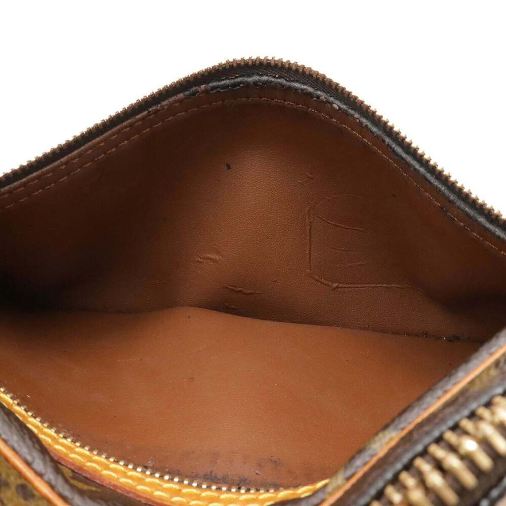 LOUIS VUITTON Authentic Brown Monogram Clutch Bag - Picture 9 of 9